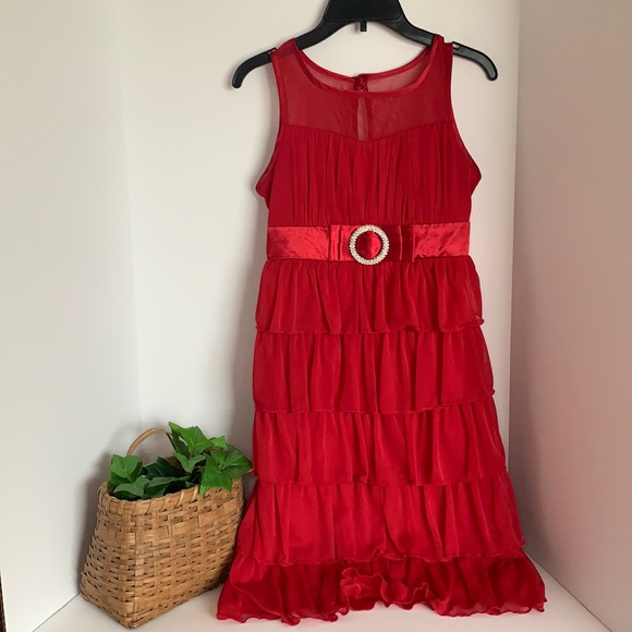 Candie's Other - Candie’s girl’s red dress size 12